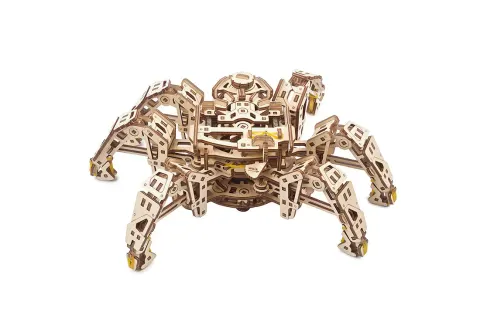 Hexapod Odkrywca Robot mechaniczny model do składania 388 el. Ugears