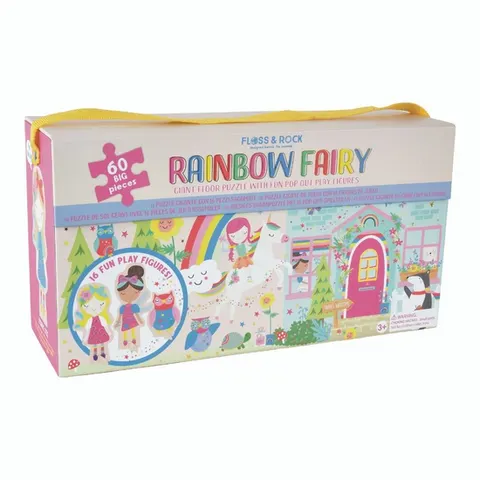 Tęczowe Wróżki Puzzle 60 elementów