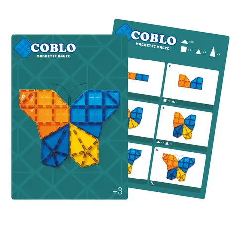 COBLO, karty pracy - 32 edu zadania do budowania 2D i 3D