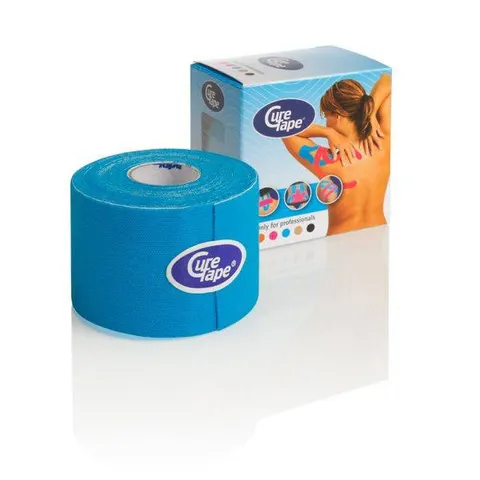 Cure Tape kinesiotaping CLASSIC Niebieski 5 cm x 5 m