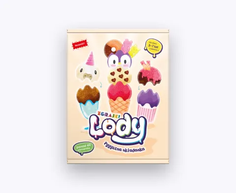 Lody Pyyyszna układanka – gra edukacyjna