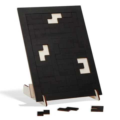 Drewniana układanka logiczna "Tetris"