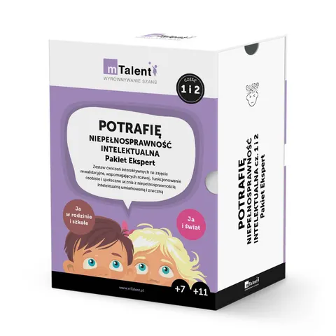 mTalent Potrafię. Niepełnosprawność intelektualna – Pakiet Ekspert (cz. 1 i 2)