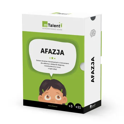 mTalent Afazja (niedokształcenie mowy o typie afazji, alalia)
