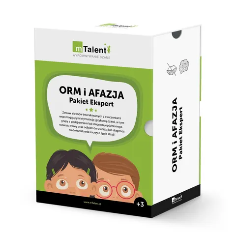mTalent Opóźniony rozwój mowy i afazja – Pakiet Ekspert