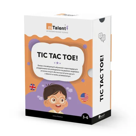 mTalent Tic Tac Toe! (język angielski 3–6 lat)