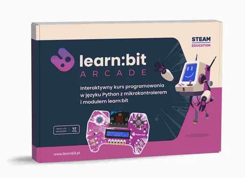 learn:bit Arcade – hybrydowy kurs programowania Python z micro:bit