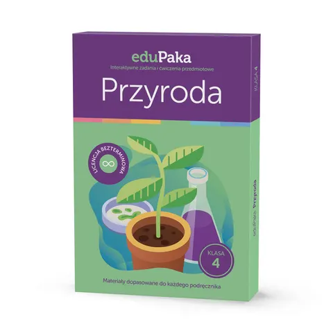 eduPaka Przyroda klasa 4 – interaktywne zadania i ćwiczenia