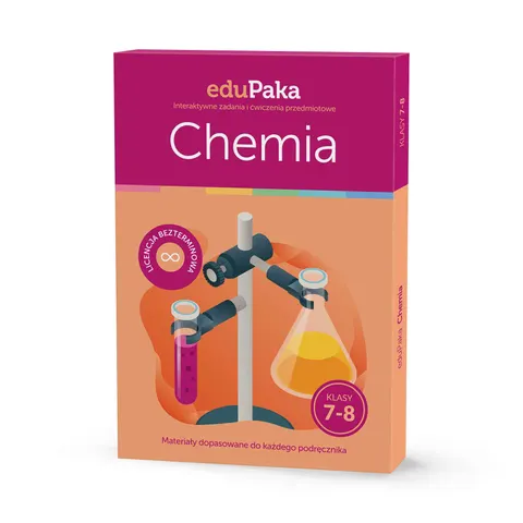 eduPaka Chemia klasa 7–8 – interaktywne zadania i ćwiczenia