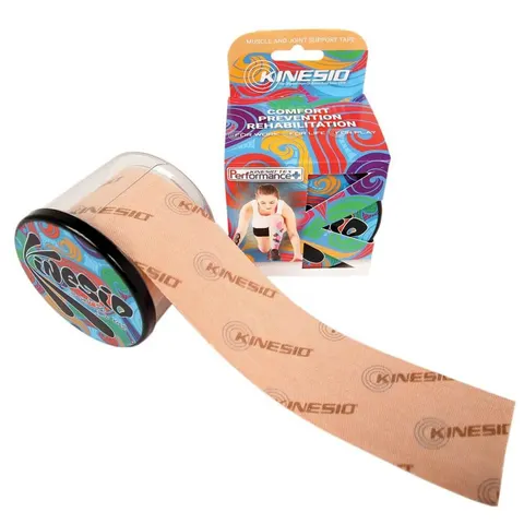 Kinesio Tex Performance+ 5 cm x 5 m kinesiotaping beżowy