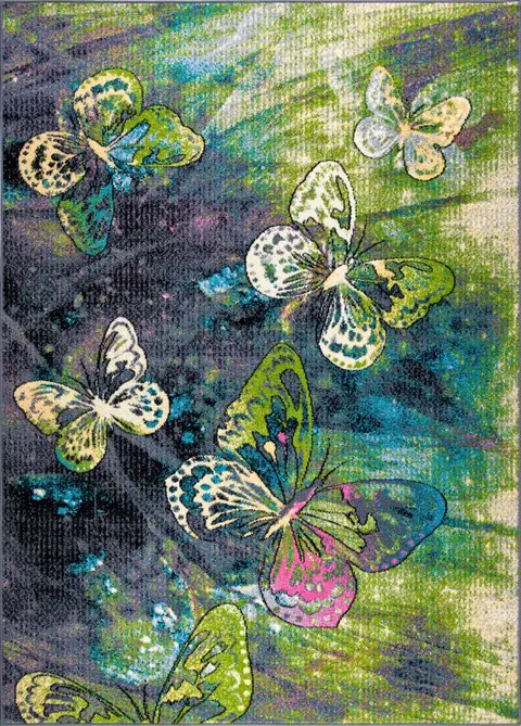 Dywan nowoczesny FRU grafitowy (100X170 cm)