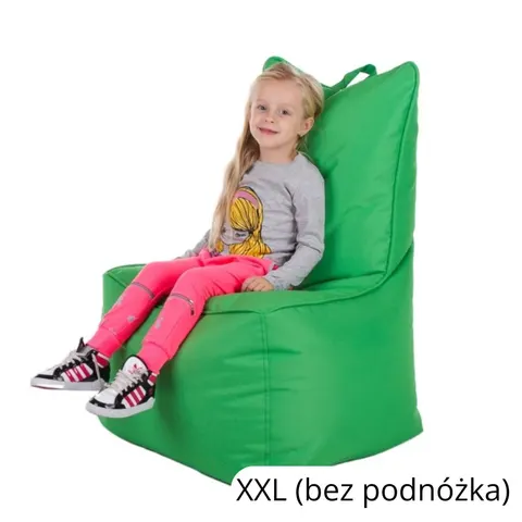 Fotel sako Prestige (różne rozmiary) pufa z eko-skóry