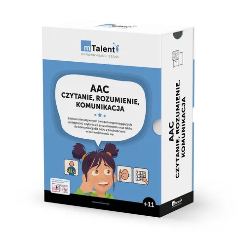 mTalent AAC Czytanie, rozumienie, komunikacja