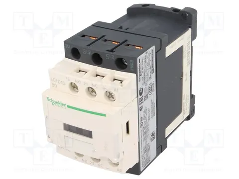 Stycznik 24VDC 5,4W 3B 7,5kW/400V 18A zaciski śrubowe TESYS D