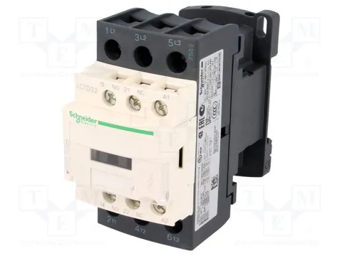 Stycznik 24V 50/60Hz 3B 15kW/400V 32A zaciski śrubowe TESYS D