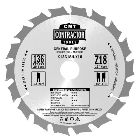 CMT Piły konstruktorskie K16040H-X10