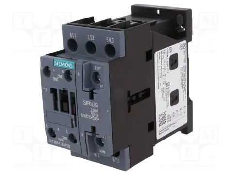 Stycznik 3RT20241BB40 5,5kW 3B 230VAC 24VDC