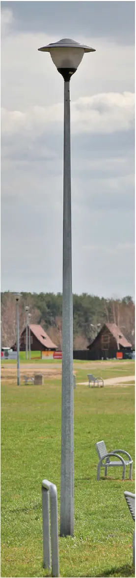 Słup oświetleniowy Saturn P6 HLE