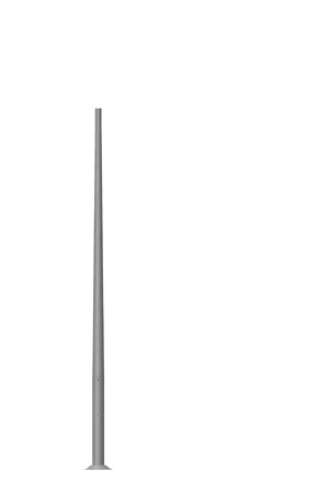 Słup Sal-4/B60 anodowany inox (11,4kg)