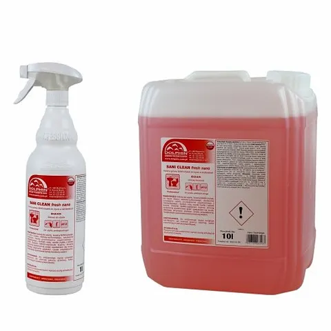 SANI CLEAN fresh nano 10L - kwaśny gotowy środek do mycia w sanitariach