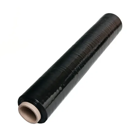 FOLIA RĘCZNA STRETCH 1,5 CZARNA