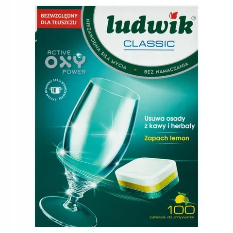 LUDWIK TABLETKI DO ZMYWARKI 120SZT.