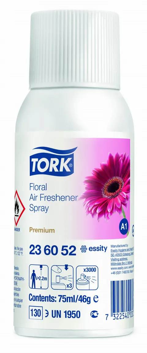 TORK ODŚWIEŻACZ POWIETRZA W SPRAYU KWIATOWY