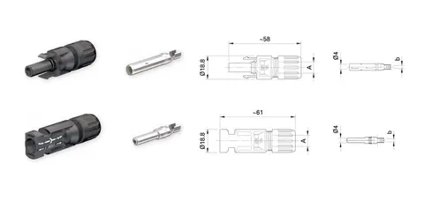 Złącze MC4 MULTI-CONECT EV02 4-6mm2 MĘSKIE+ŻEŃSKIE