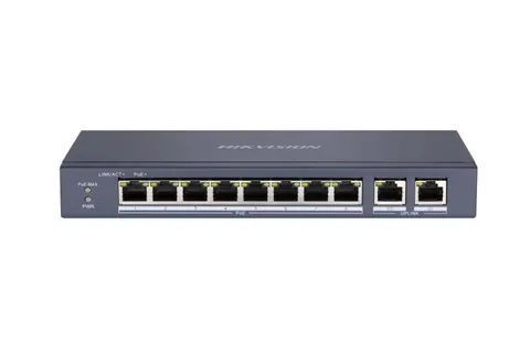 SWITCH POE HIKVISION DS-3E0310P-E/M 8-PORTOWY