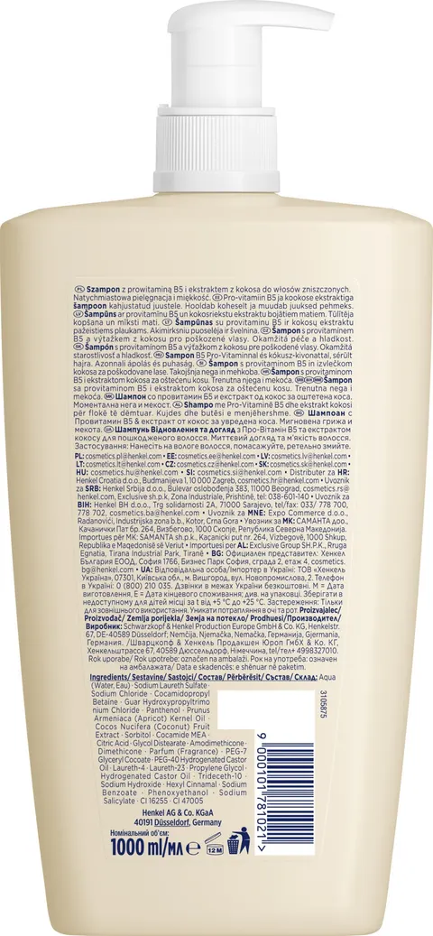 SCHAUMA Szampon do włosów 7 Herbs Freshness 1000 ml