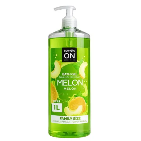 BETRES ON Żel pod prysznic MELON, 1 l