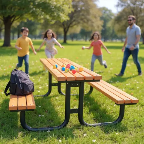 Ławka piknikowa miejska 100 cm