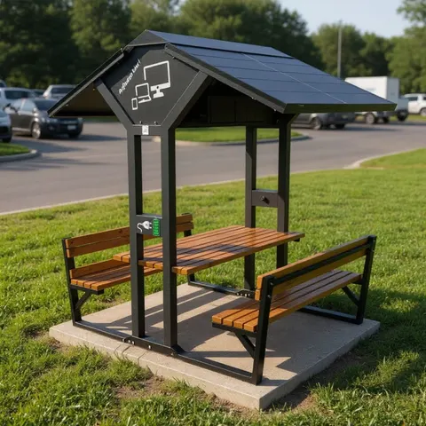 Altana ławka Solarna Solare MAX