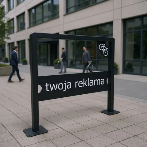 Stojak rowerowy z Twoim logo