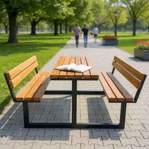 Ławka piknikowa Senior II z oparciem 200 cm