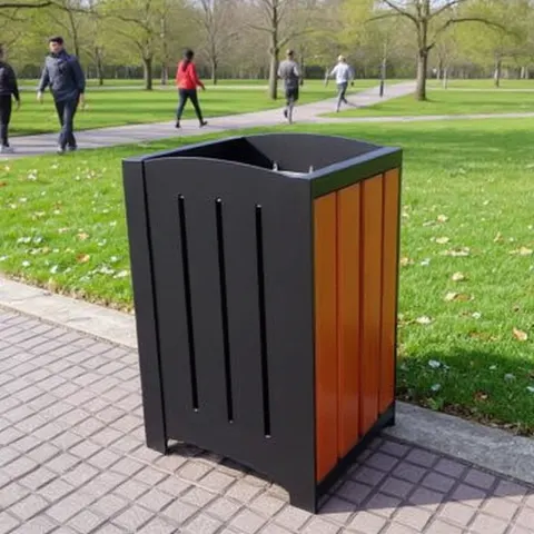 Kosz miejski Brico 45 l