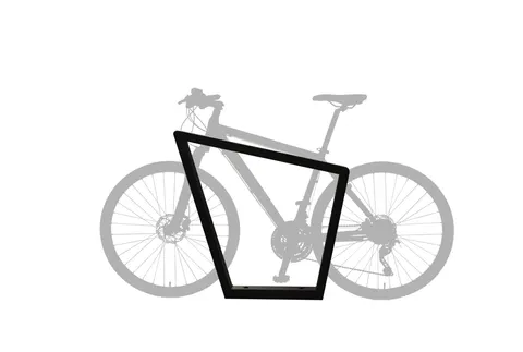 Miejski stalowy stojak rowerowy Moderno