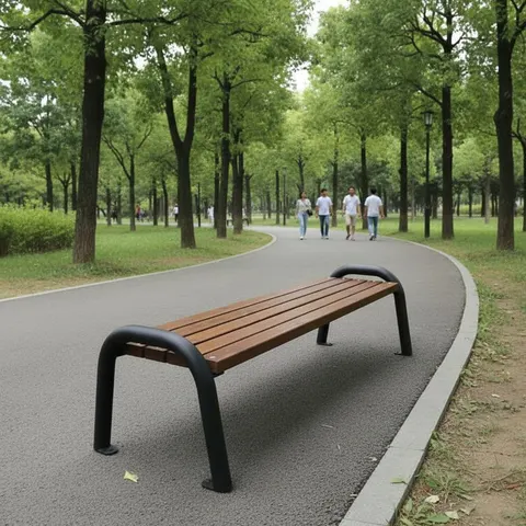 Ławka parkowa Primario 175 cm bez oparcia