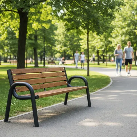 Ławka parkowa Primario 125 cm