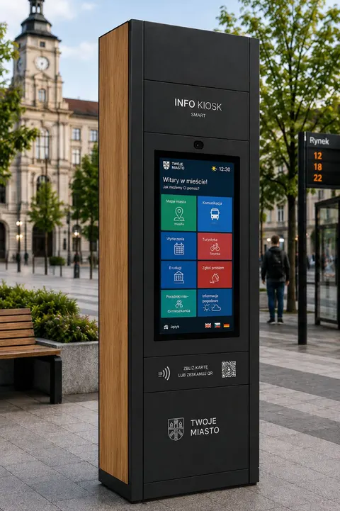 Multikiosk SMART – Inteligentny Kiosk Miejski