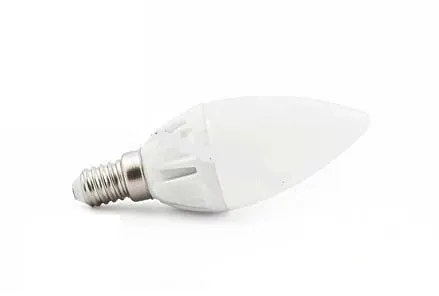 Żarówka LED E14 4W/320lm Świeca Ceramiczna CW