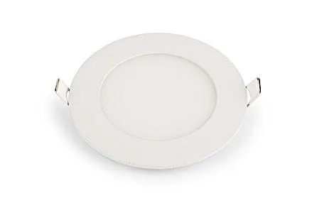 Panel LED 6W/540lm NW Podtynkowy Biały Okrągły