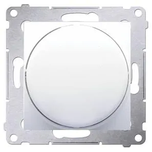 Ściemniacz do LED 230V/2-250W Biały+ramka