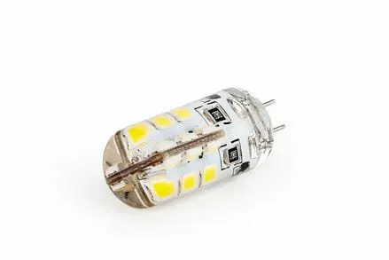 Żarówka LED G4 24SMD 2835H Silicon Zimna 3,2W/320lm 12V DC