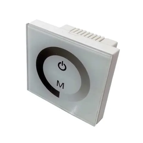 Ściemniacz Dotykowy Szklany LED 12V-24V DC Ścienny Biały