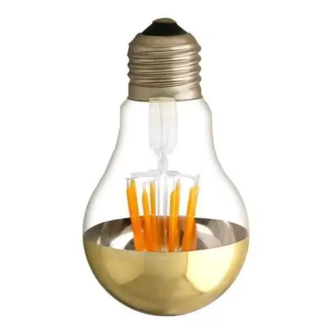 Żarówka LED E27 4W/400lm A60 Półzłota ciepła WW