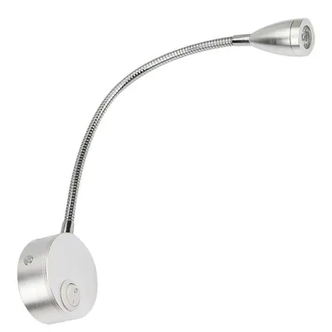 Kinkiet Lampka Ścienna LED 3W Srebrna