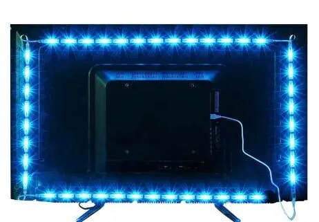 Zestaw - TV Taśma LED RGB+WW WiFi Pilot 2m