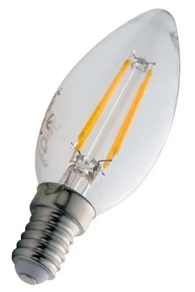 Żarówka LED E14 COG 8W/960lm Filament Edison Świeca Neutralna