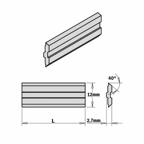 CMT Noże Centrofix, Centrostar, Quickfix HSS KS2.130.01